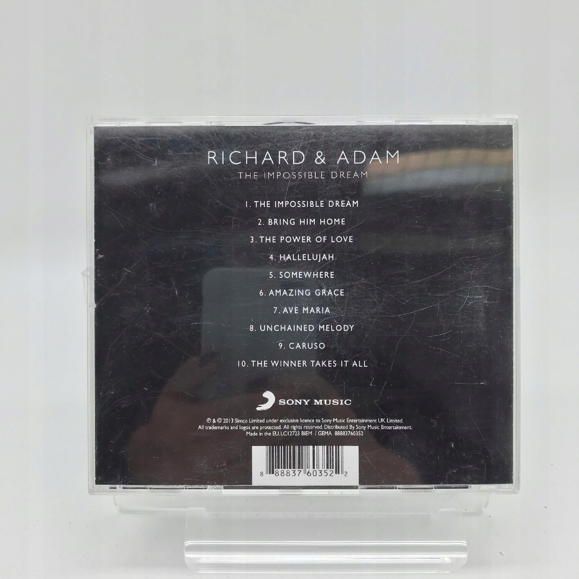 Cd - Richard & Adam - The Impossible Dream 2013 Muzyka Klasyczna