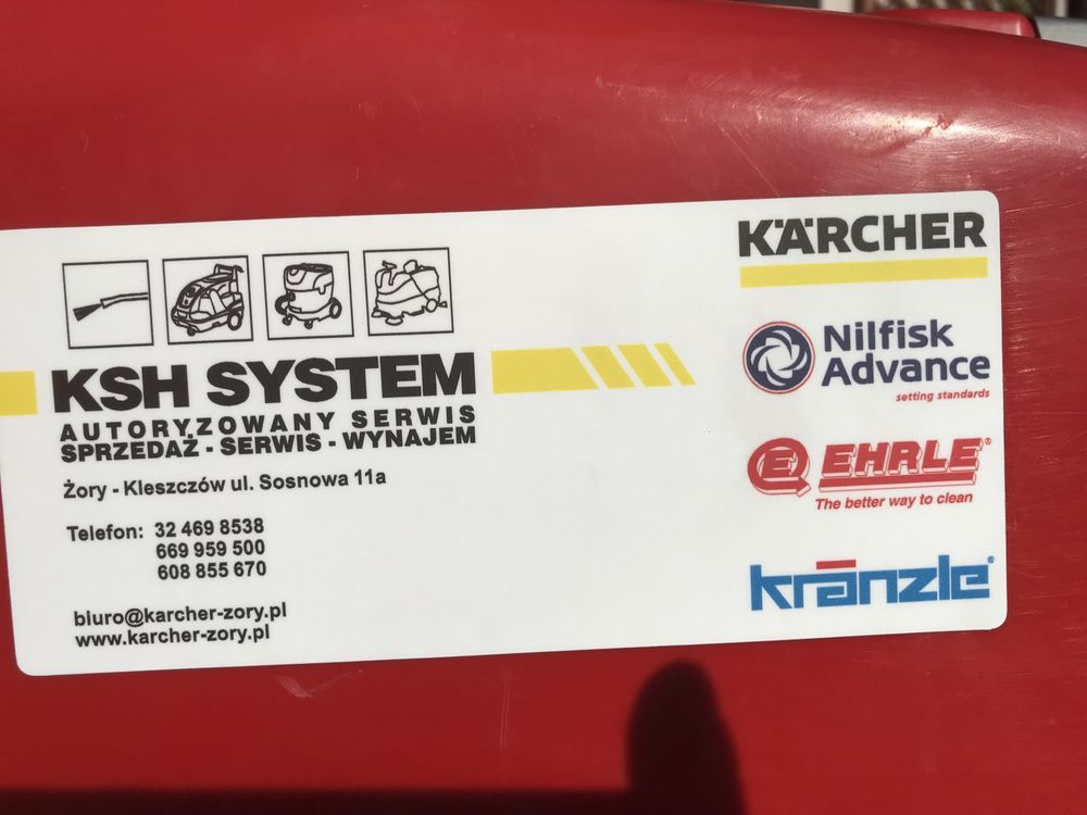 Myjka wysokociśnieniowa gorącowodna nie Karcher EHRLE HD1140