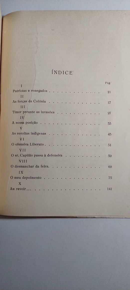 Duas Palavras ao Capitão Liberato "O Caso de Timor" (1947)