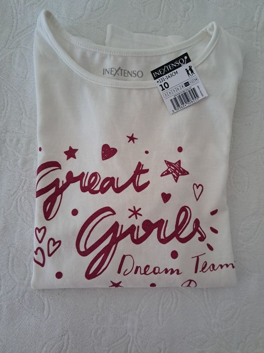 Camisola manga comprida inextenso 10