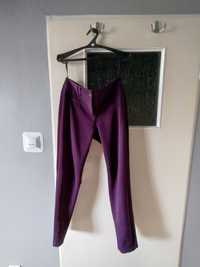 Spodnie materiałowe fioletowe