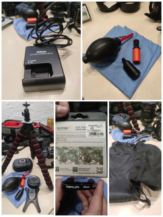 Зеркальный фотоаппарат Nikon d7000 с хорошим комплектом