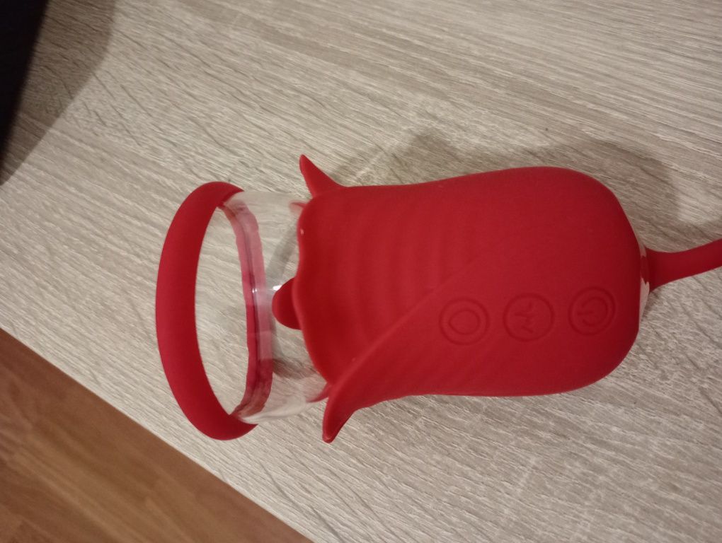 Vibrador silicone - novo