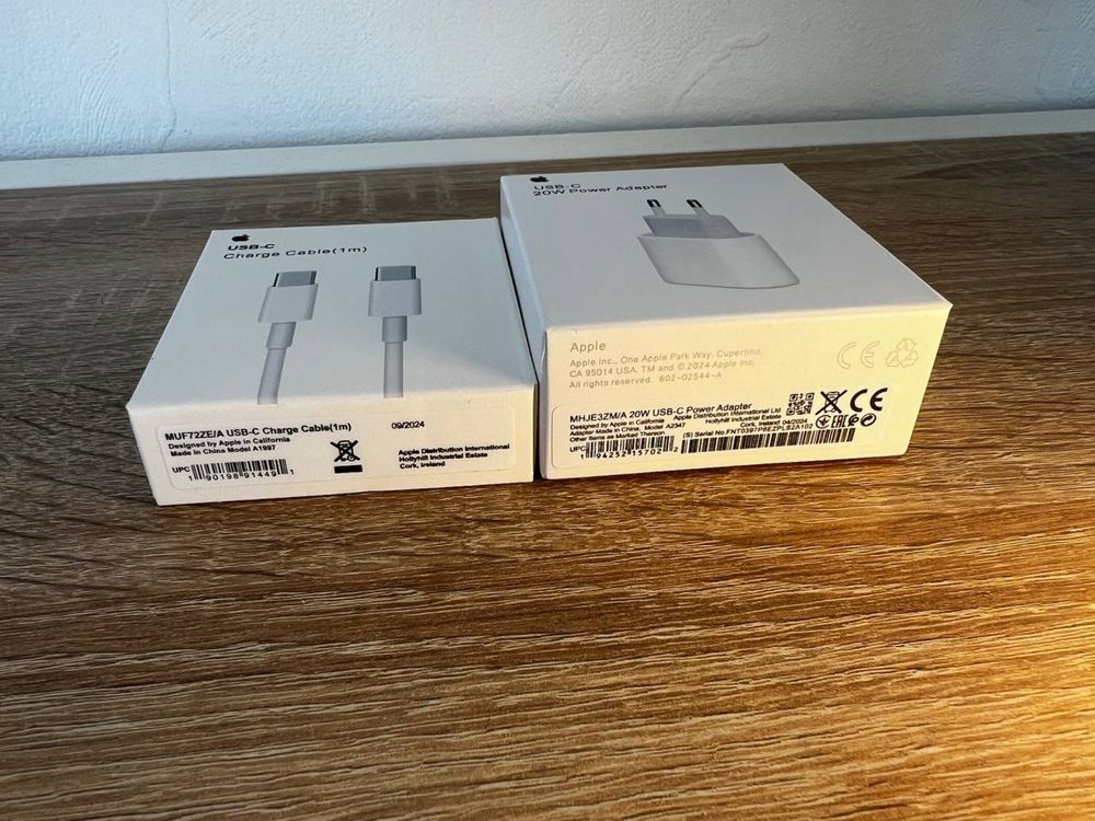Oryginalna ładowarka Apple 20W + kabel USB-C (1m)