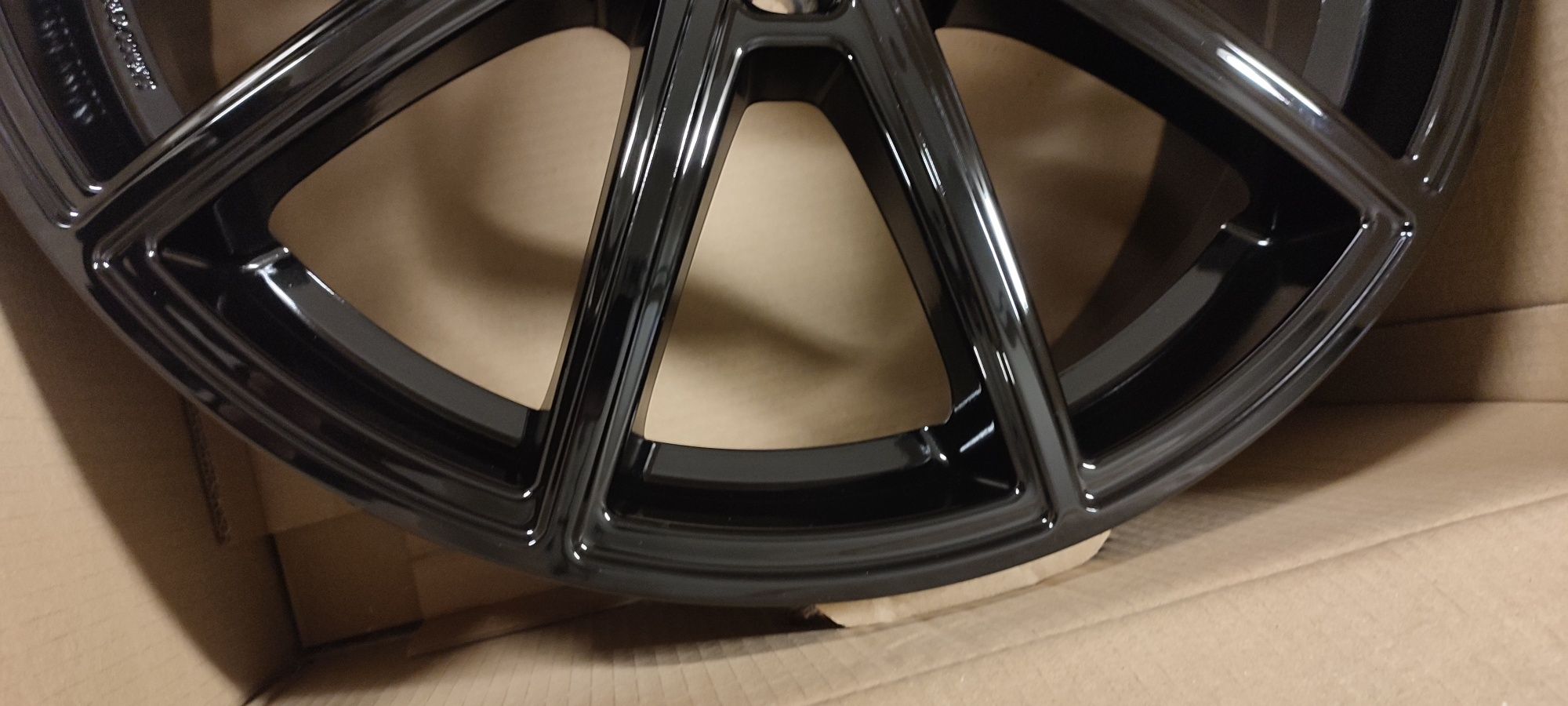17 " felgi NOWE aluminiowe RC Design 5x108 ET45 Ford czarne OKAZJA