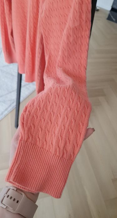 Koralowy sweter Holly & Whyte, XL, 80% bawełna