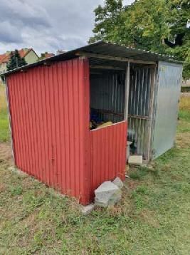 Garaż blaszany na budowę