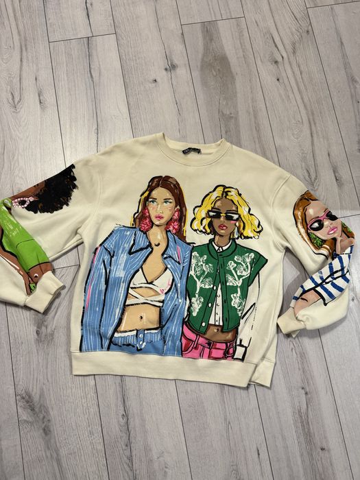 Світшот зара, рошмір с, на флісі