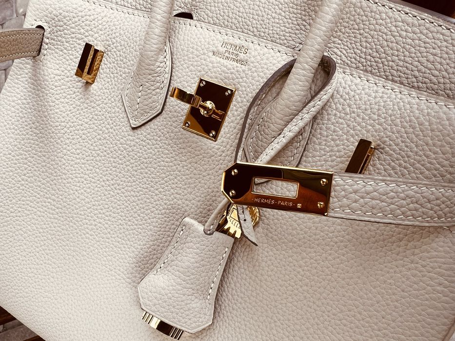 Оригинальная Hermes Birkin 25 White