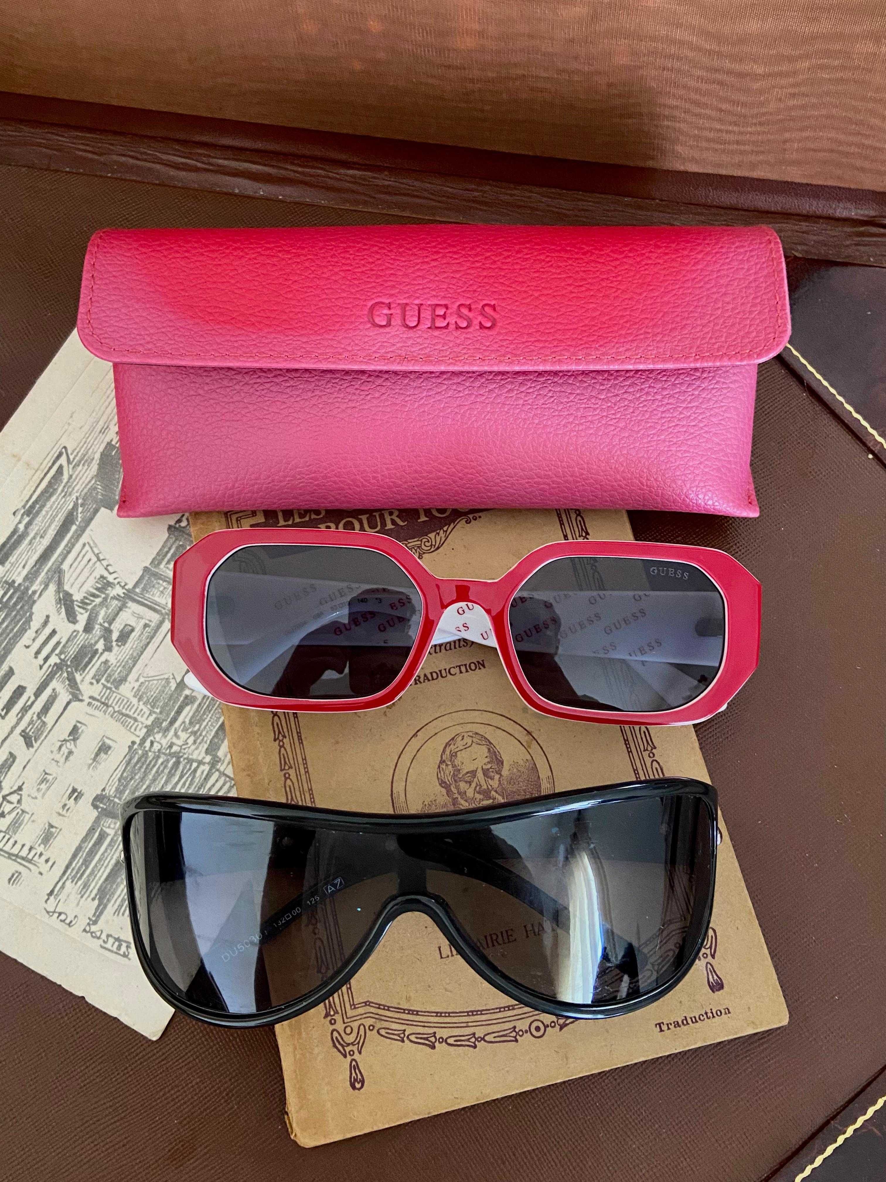 Lote de Óculos Guess e Alfred Dunhill de Sol Com Caixa