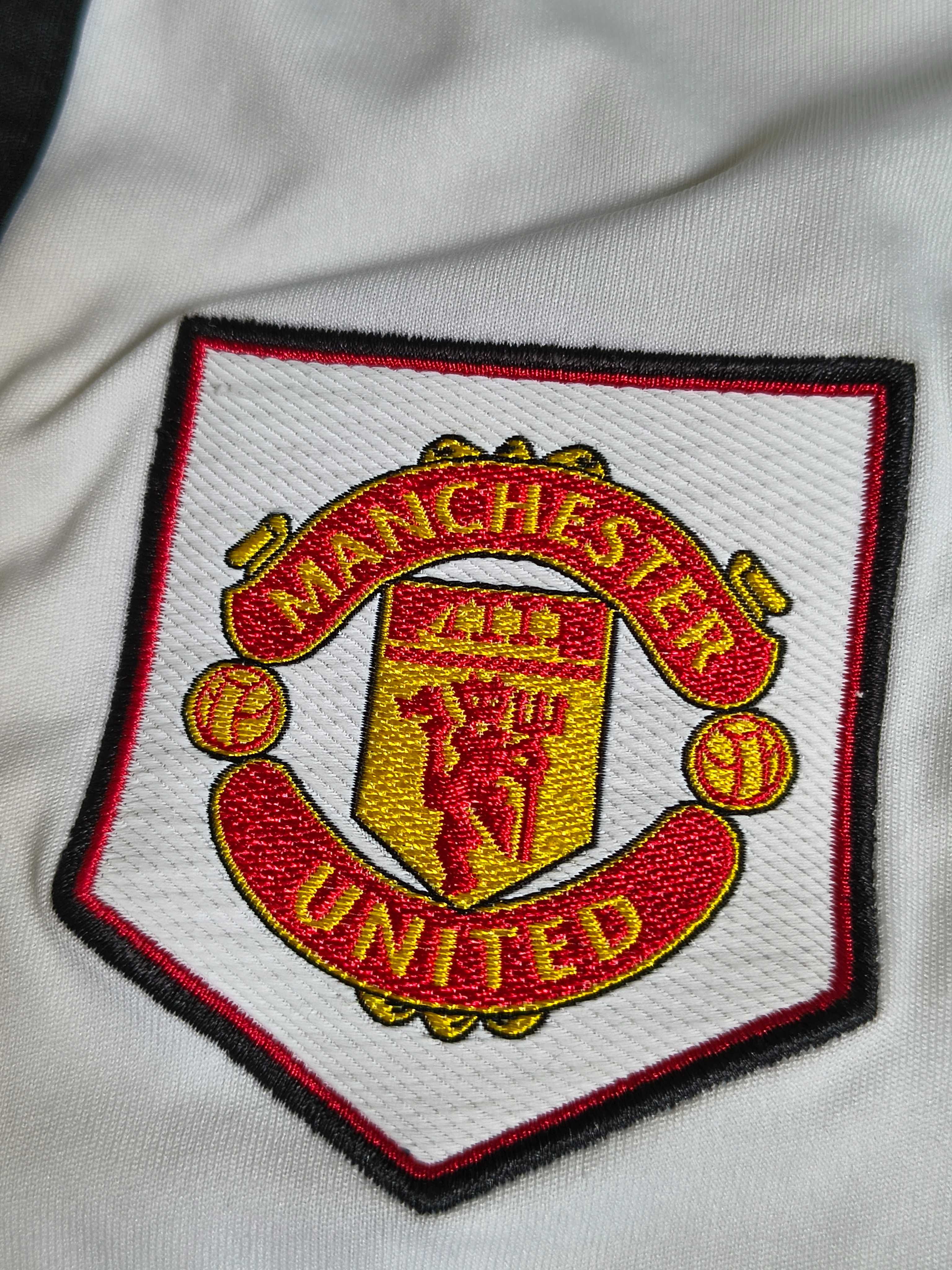 Spodenki adidas Manchester United 22/23 Domowe Junior - Biały rozm.140