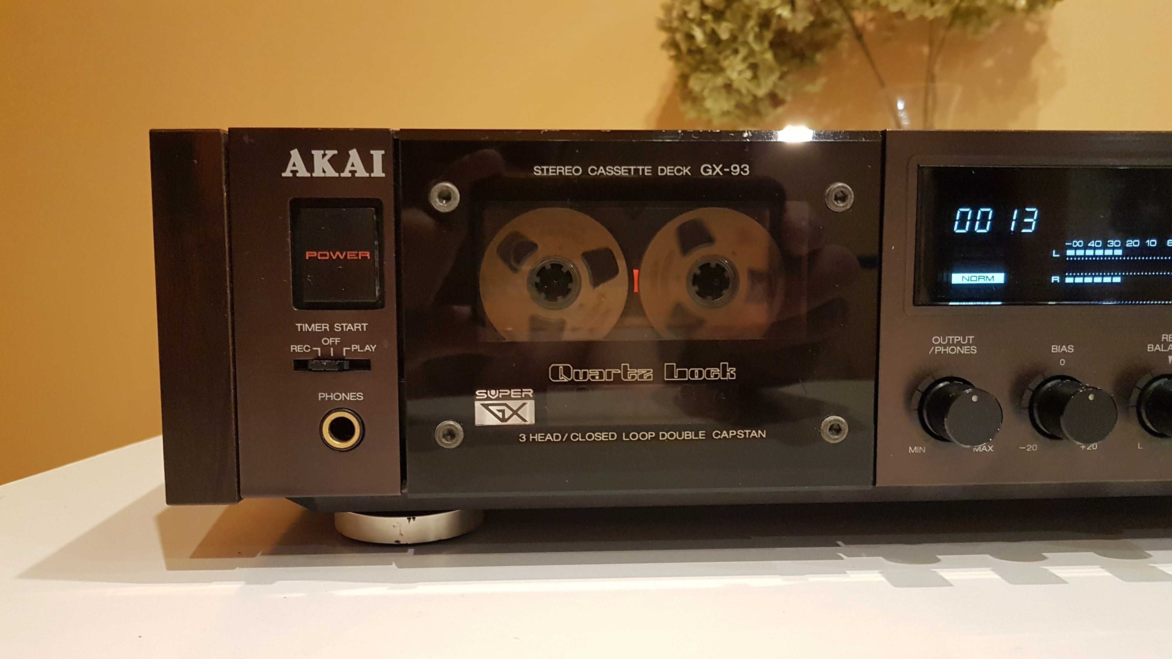 AKAI GX-93 3głowice DBX podwójny kapstan BIAS 100V