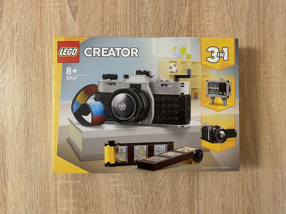 Nowe LEGO Creator Aparat w stylu retro 31147.