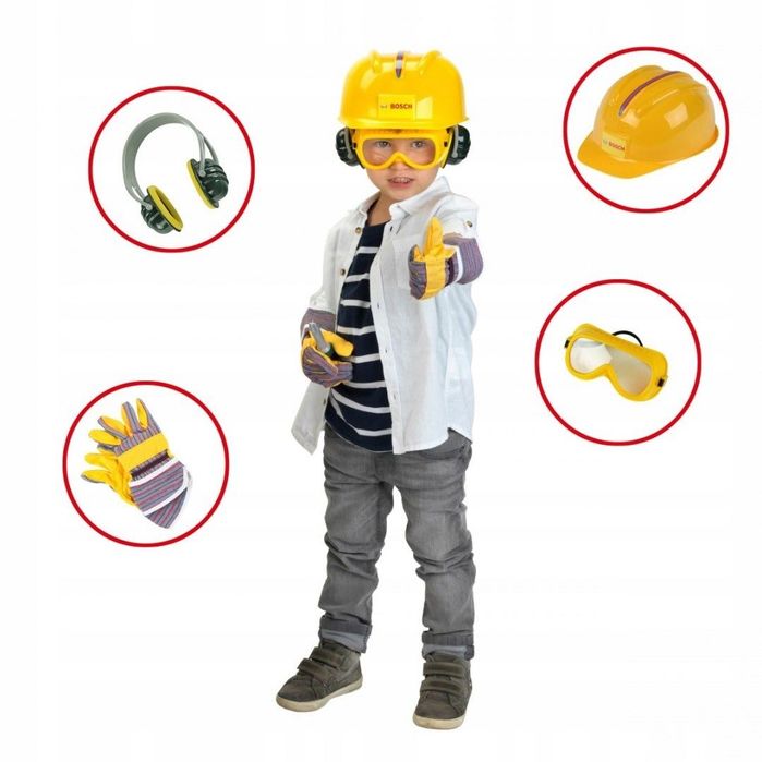 Warsztat Z Narzędziami Bosch Klein 8469 Z Wkrętarką Dla Dzieci Prezent