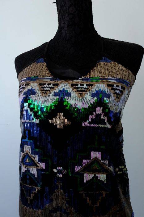 Vestido de lantejoulas