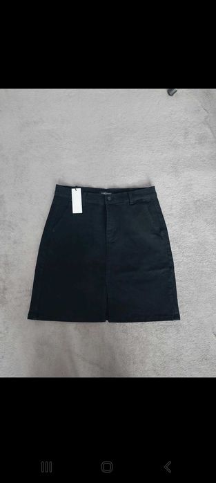 Nowa jeansowa spódniczka czarna L xl