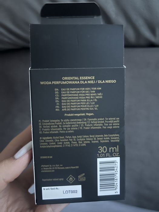 Black saffron - oriental essence