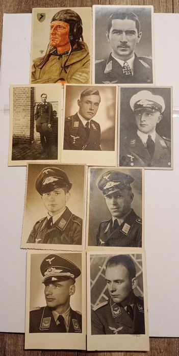 Militaria de Trincheira Luftwaffe Os ases dos ares 1939/1945