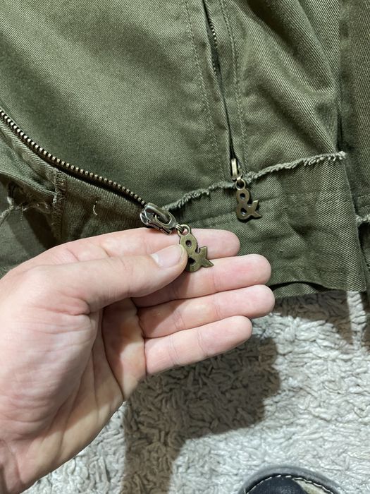 Вінтажна військова куртка dolce & gabbana