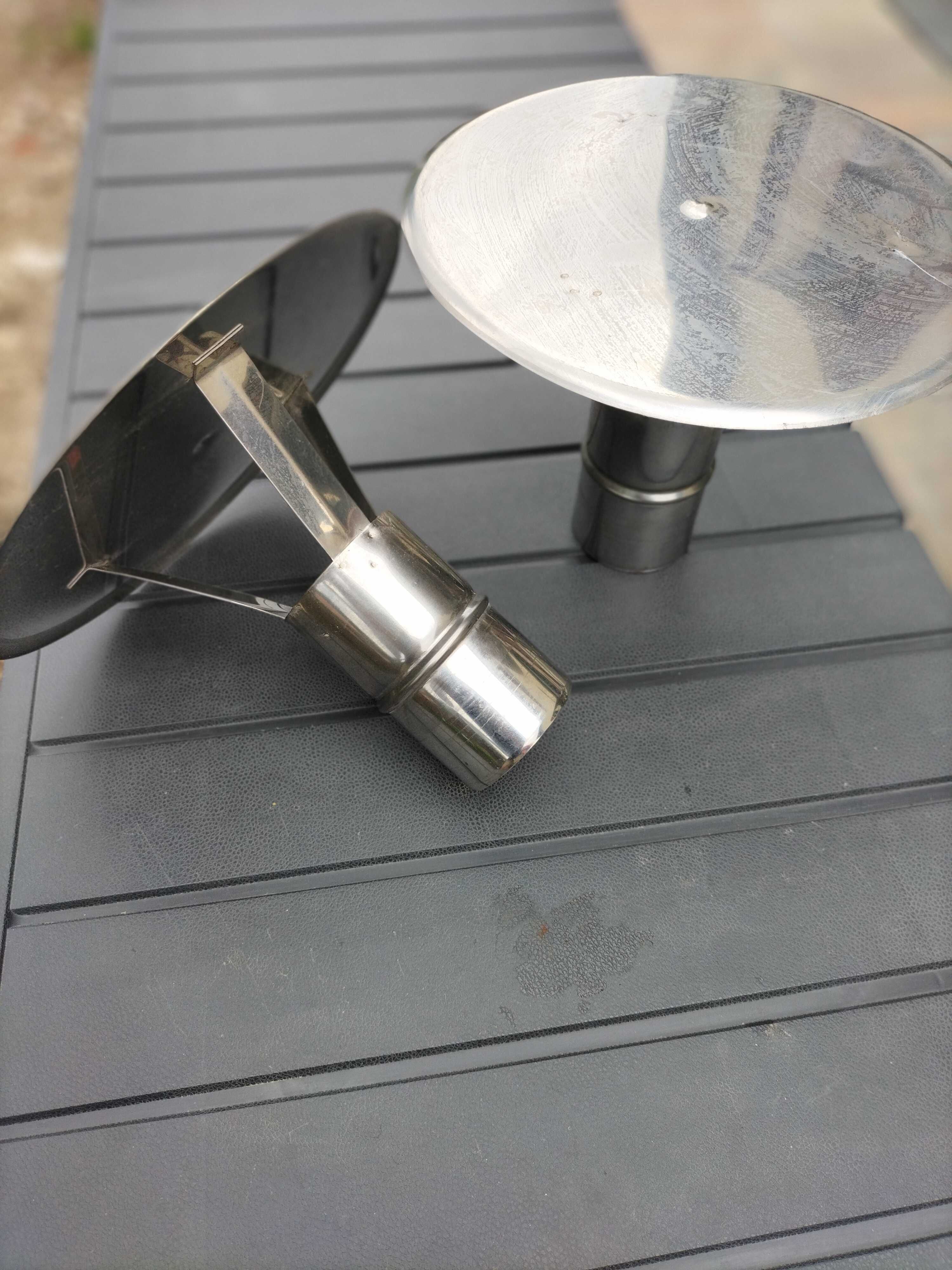 Nakładka na komin, końcówka, daszek - średnica 60 mm