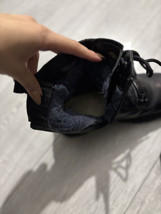 Черевики зимові чорні теплі жіночі