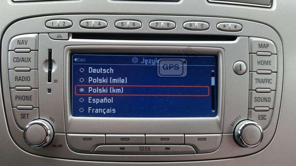 Polskie Menu Lektor Mapa 2022 Ford NX DVD NX SD FX S-max Mondeo Kuga