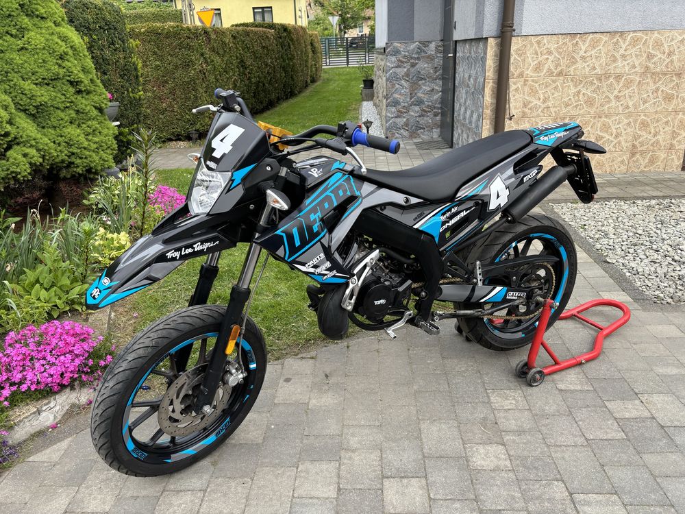 Derbi senda 2018 supermoto aprilia sx rieju mrt yamaha dt