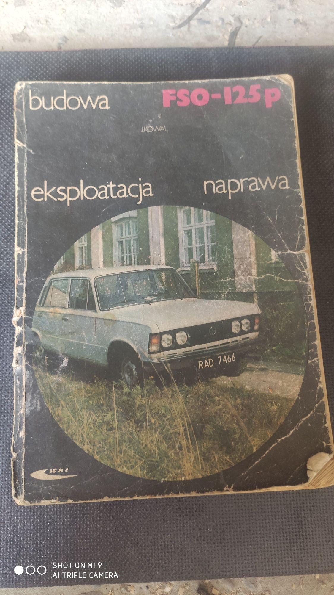 Książka budowa eksploatacja naprawa FSO 125