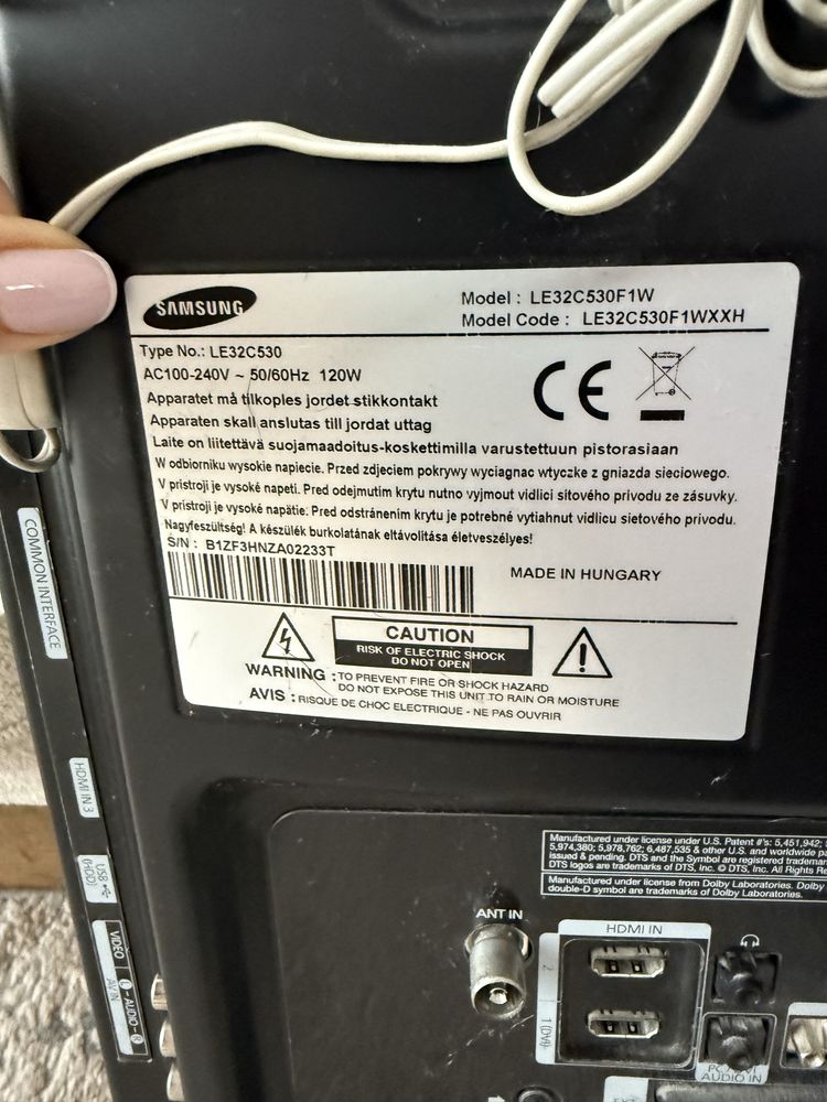 Telewizor samsung 32 cali