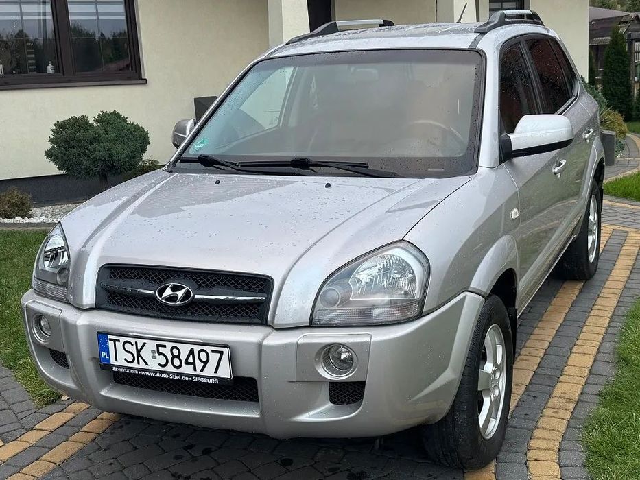 Hyundai Tucson z Niemiec , zarejestrowany , I właściciel , skóra,klimatronik,serwis
