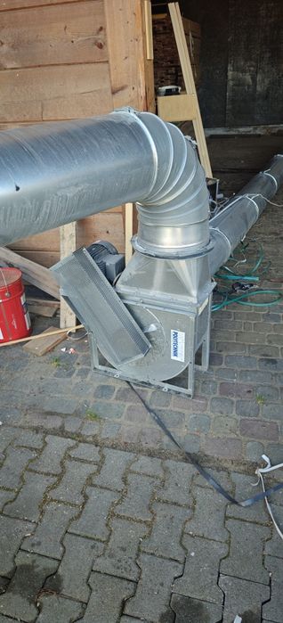 Odciąg do oparów Lakierniczych wentylator Hocker Politechnik