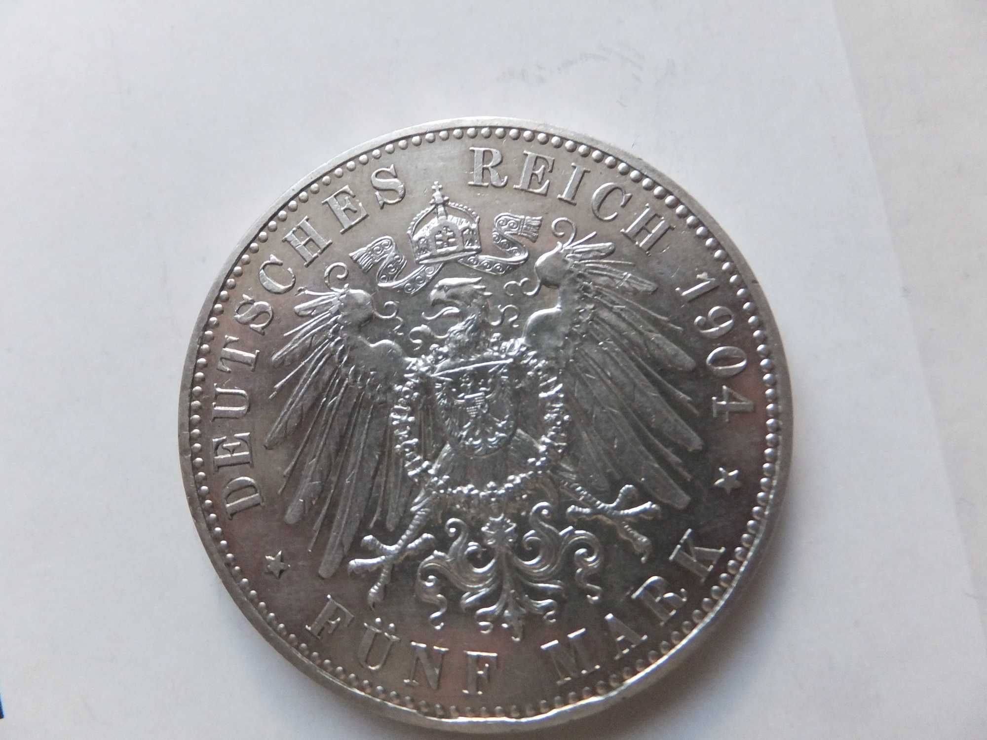 5 marek Hesja 1904 b.rzadka