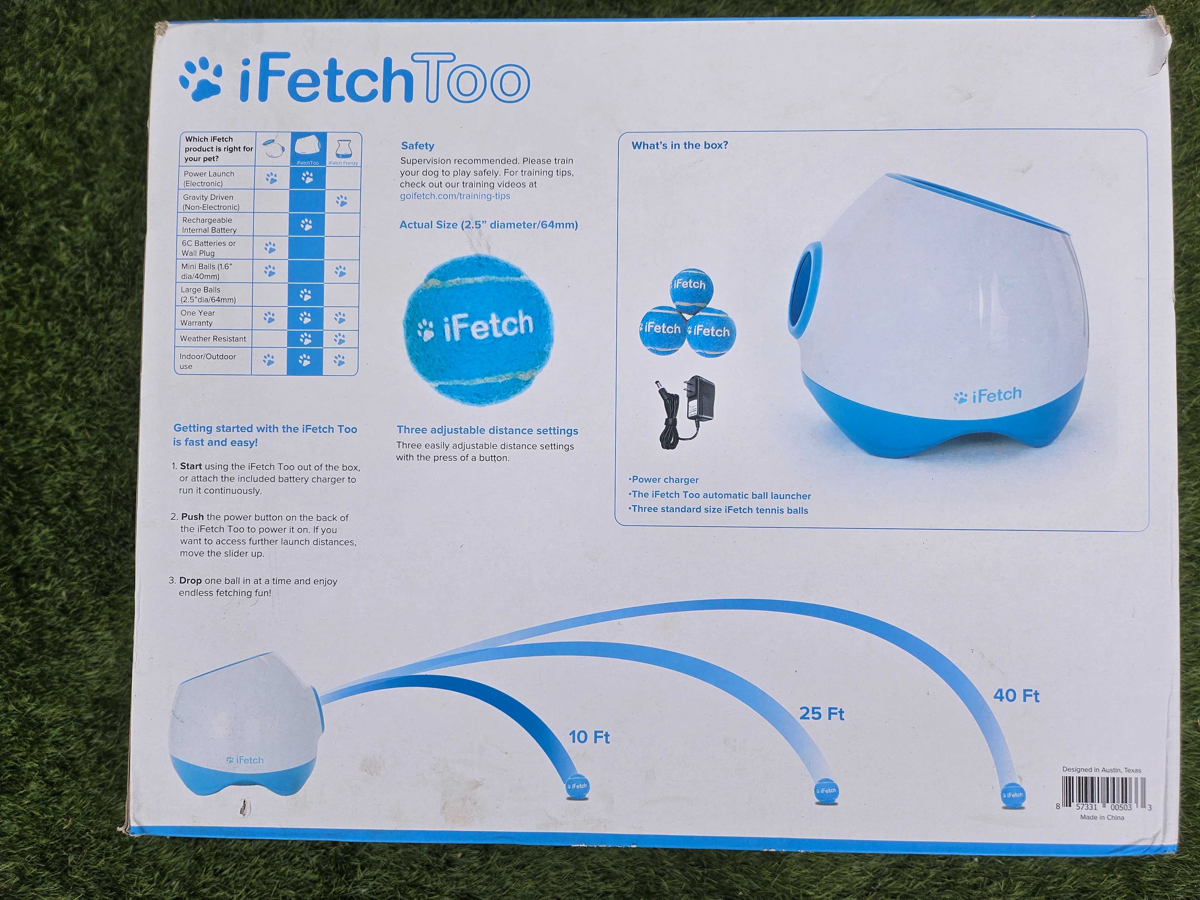 iFetch Too - Automatyczna wyrzutnia piłek dla psów