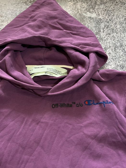 Off White x Champion hoodie Худи