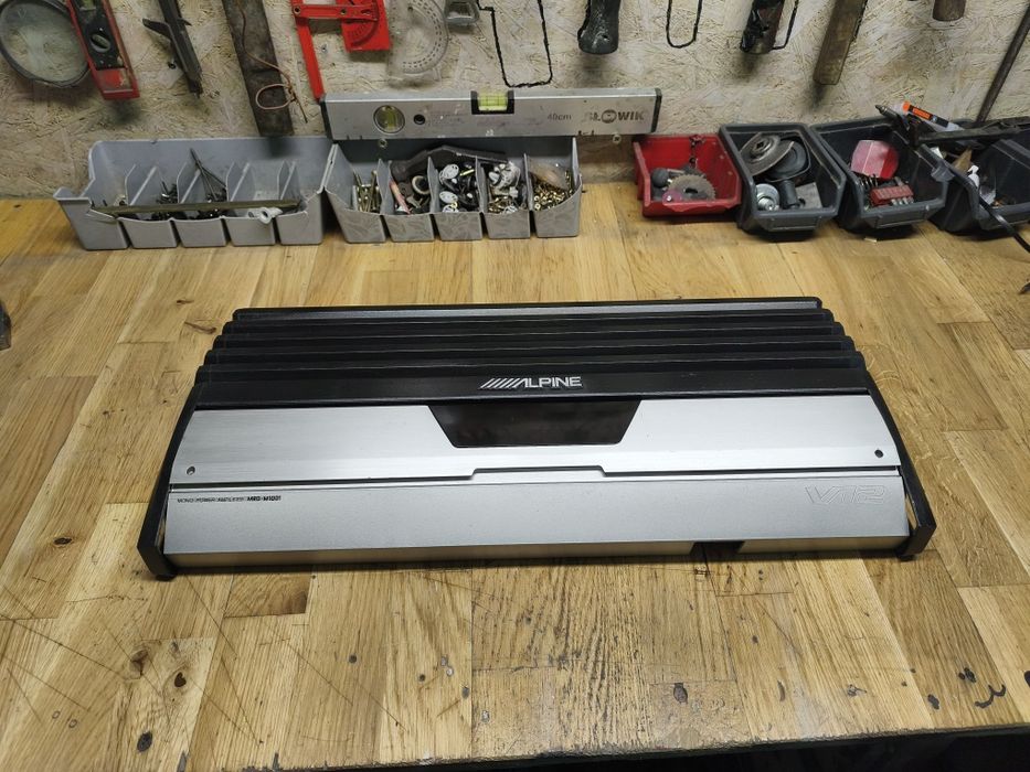 Wzmacniacz Alpine MRD-1001 hi end DSP mono oldschool 1000w rms 1 kanał