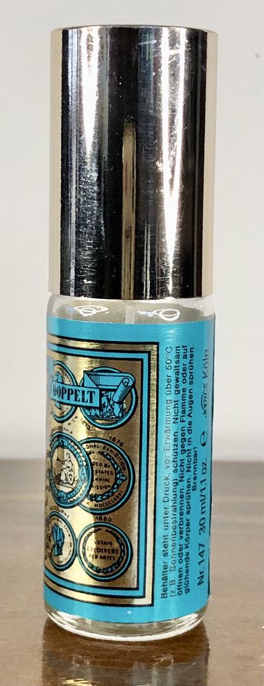 Oryginalna woda kolońska 4711 Blau Gold Kolnisch Wasser spray vintage