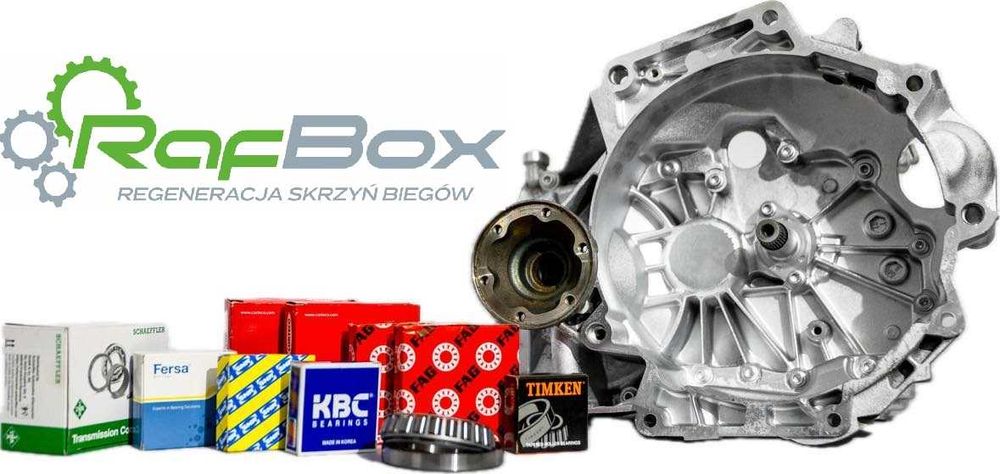 Skrzynia biegów FVH GVY JHT LVQ LVN VW Seat Skoda Audi 1.6 FSI