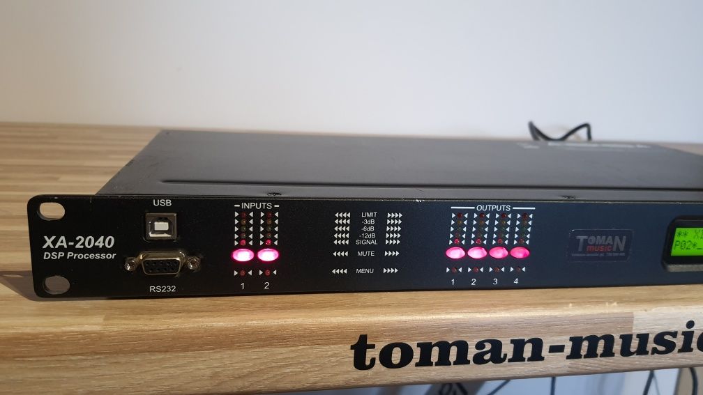 Xilica XA 2040 96kHz!  procesor dźwięku  / dba pa xta FM lub Vat
