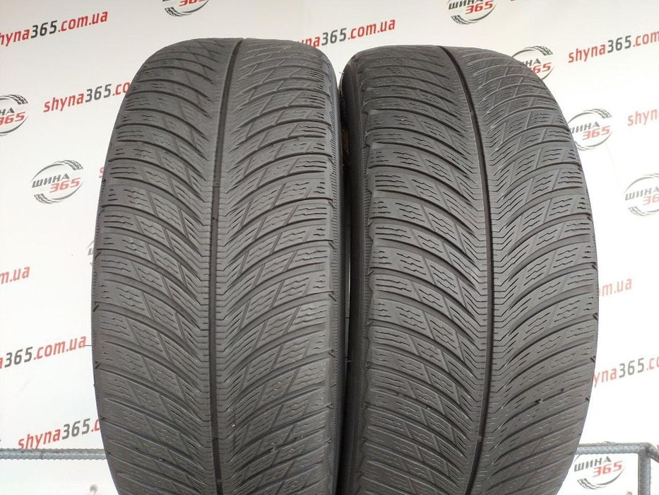 215/55 r18 michelin pilot alpin 5 5mm шини бу зима