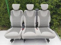 Fotel Fotele Lawka Kanapa 3os Welur Scudo Expert Jumpy Proace 06-