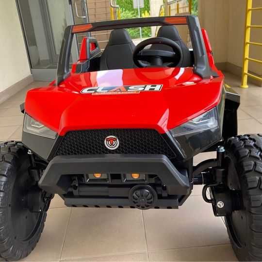 Auto na akumulator Buggy 4x4 Czerwony  do 80 kg regulacja siedzenia