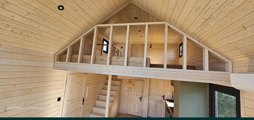 Domek mobilny z antresolą stodoła Nestholl