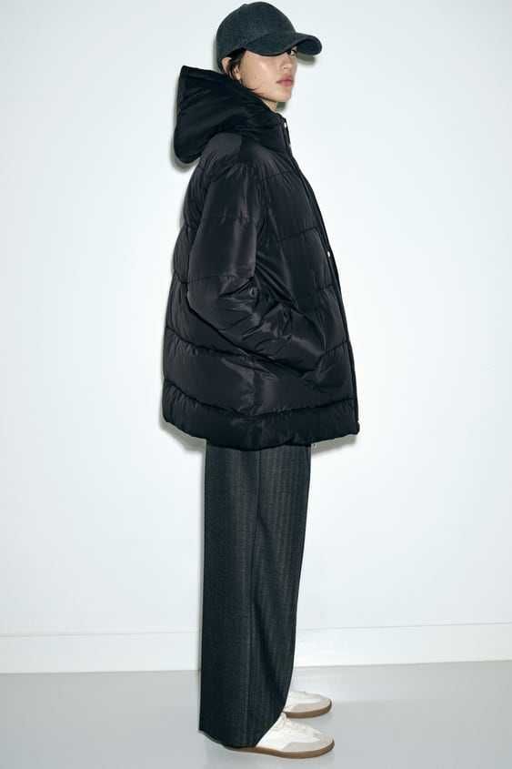 Женская стебаная куртка пальто zara