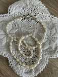 Naturalne perly vintage retro