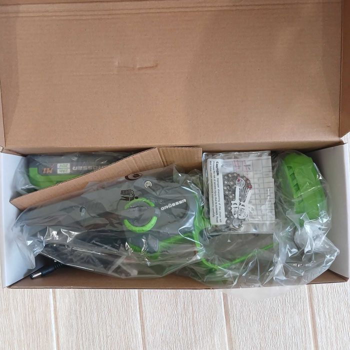 Акумуляторна ланцюгова пила grosser gcs611