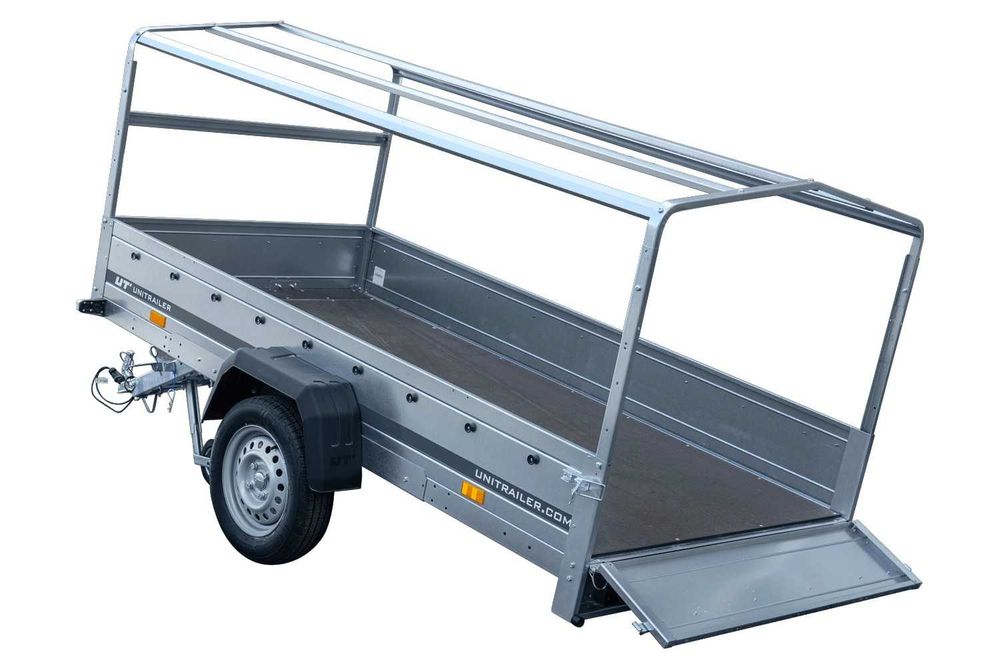 Przyczepka samochodowa jednoosiowa długa Garden Trailer 264 KIPP