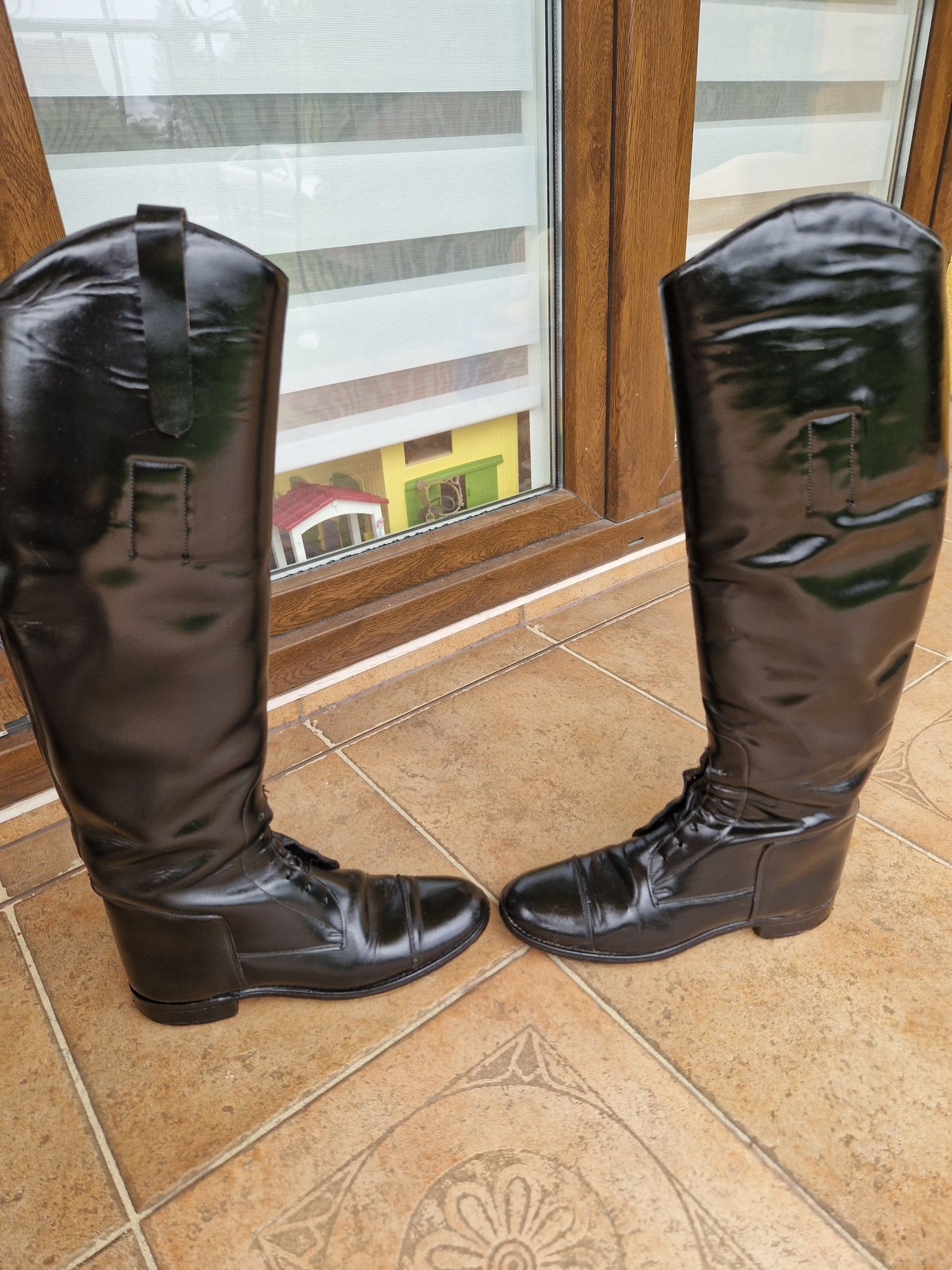 Oficerki jeździeckie buty do jazdy konnej 38