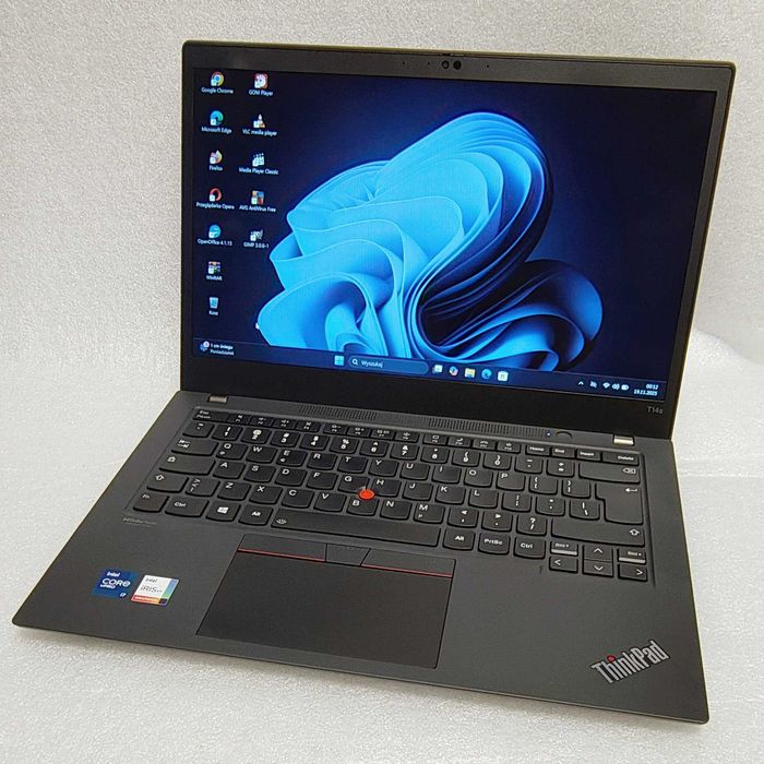 Lenovo T14s gen.2 Intel Core i7 Ram 32 GB SSD 256 GB Windows 11 Dotyk