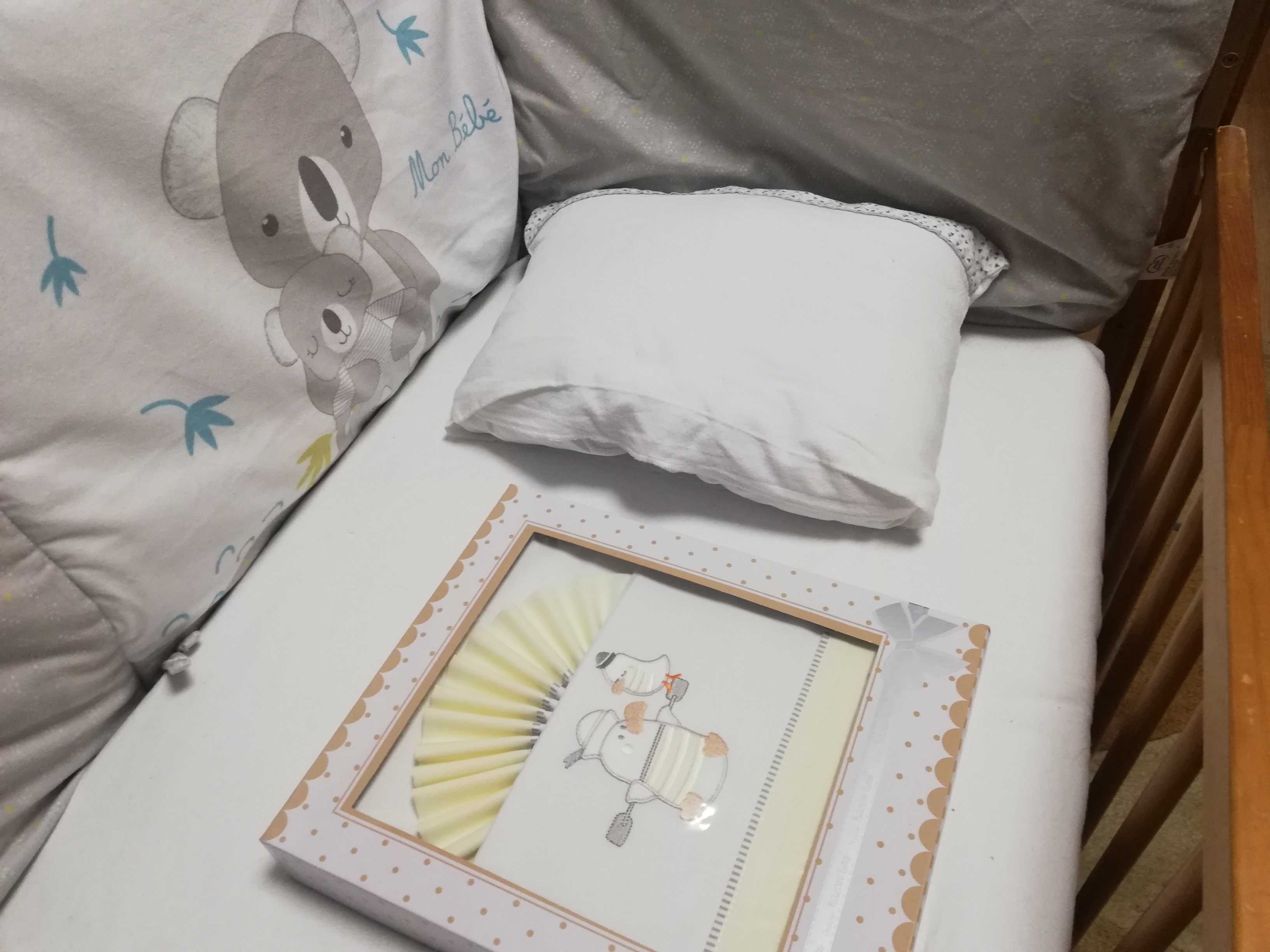 cama infantil com jogo de roupa de cama