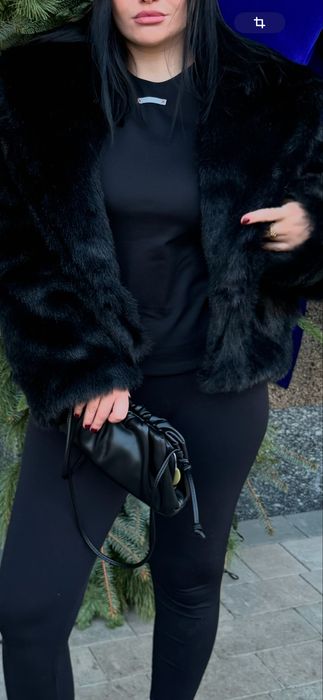 Эко  шуба шубка хутро оригинал италия